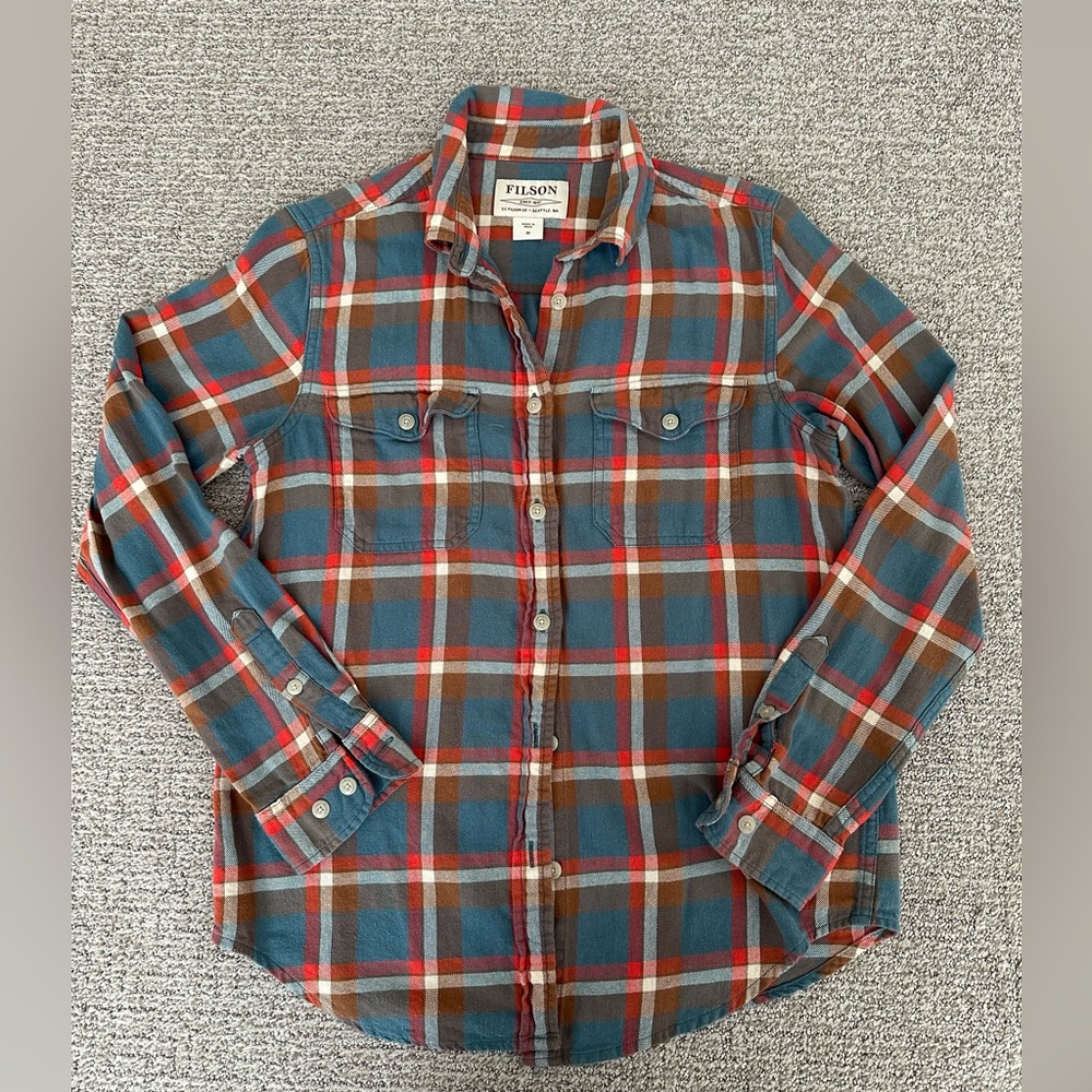 Filson ladies long sleeve flannel